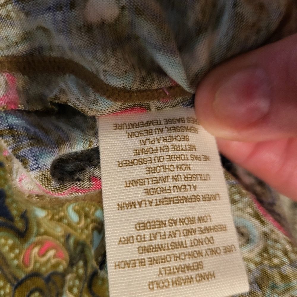 Free People Racetrack Printed Tank Top Large - Picture 6 of 10